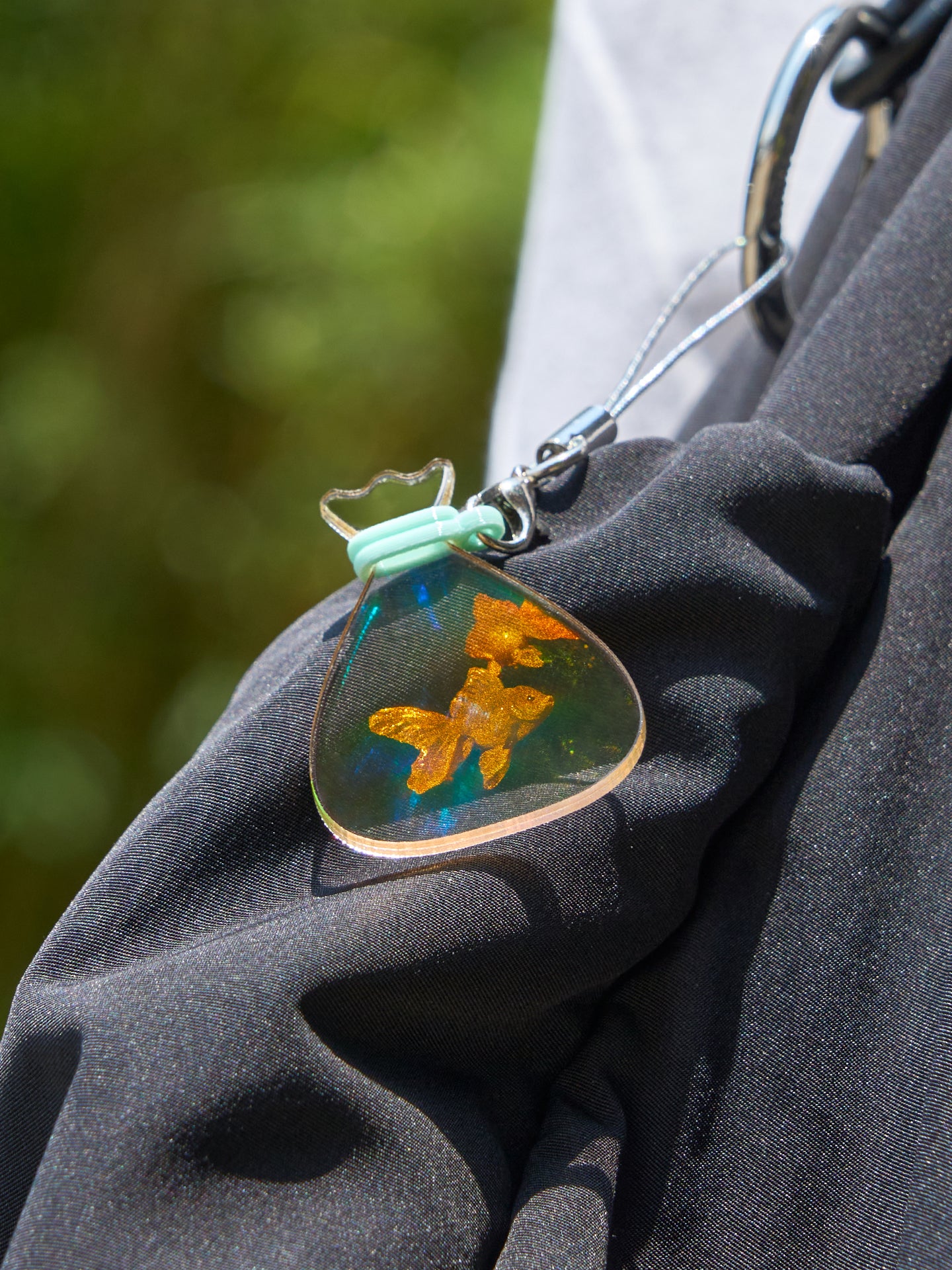 Mini Holographic Goldfish Charms | Lucky Fish Collection